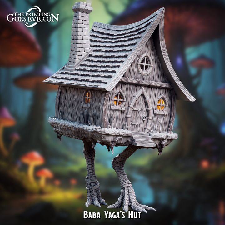 リーパーミニチュア BABA YAGA'S HUT Reaper Bones Black Baba Yaga's Hut Deluxe Boxed Set Miniature